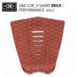 【OCEAN&EARTH】COR_X SHORT デッキパッド/3ピース/BRICK