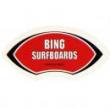 BING ステッカー L "NOSERIDER" レッド