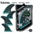 【FUTURE 4フィン】 「Legacy NEUTRAL」 QUAD GREEN Mサイズ