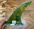 FU FIN 9.5" "ALPHA FLEX" GREEN-MARBLE1