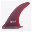 TRUE AMES FIN 「Greenough 4A」 10.0" ダークレッドティント
