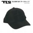【TLS】SURF CAP/サーフキャップ (夏用) ブラック