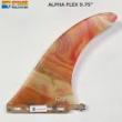 Fins Unlimited FIN 9.75" "ALPHA FLEX" OR-MARBLE1